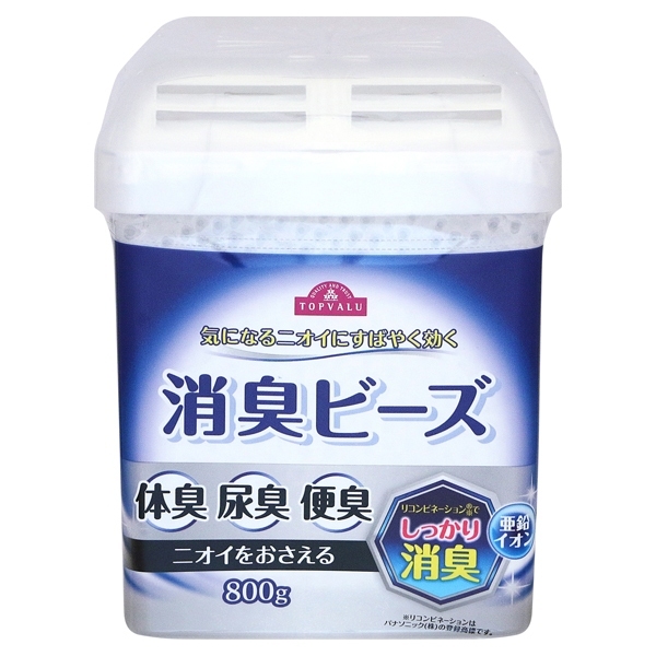 気になるニオイにすばやく効く 消臭ビーズ イオンのプライベートブランド Topvalu トップバリュ イオンのプライベートブランド Topvalu トップバリュ