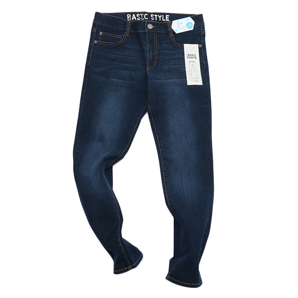 のびるっちデニムストレートパンツ 商品画像 (メイン)