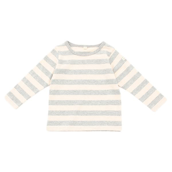 オーガニックコットン ボーダーTシャツ 商品画像 (メイン)