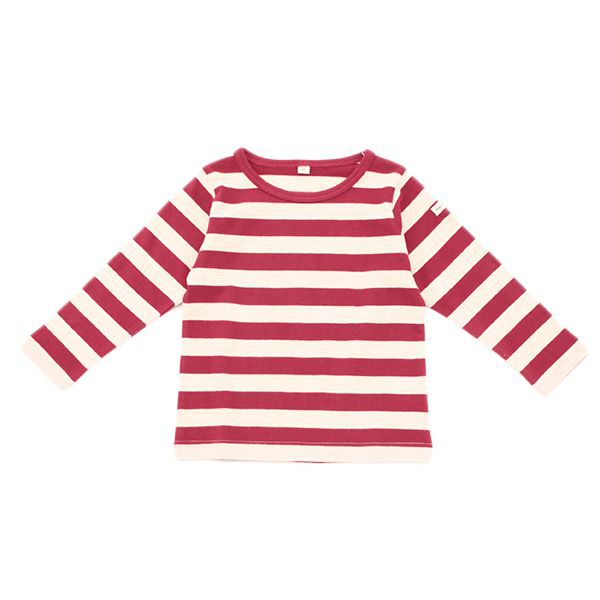 オーガニックコットン ボーダーTシャツ 商品画像 (メイン)