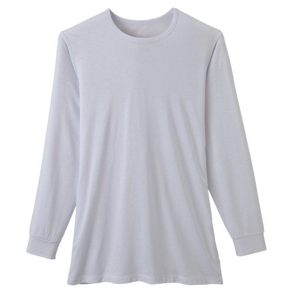 PEACE FIT Smooth FACT クルーネック(9分袖) 商品画像 (メイン)