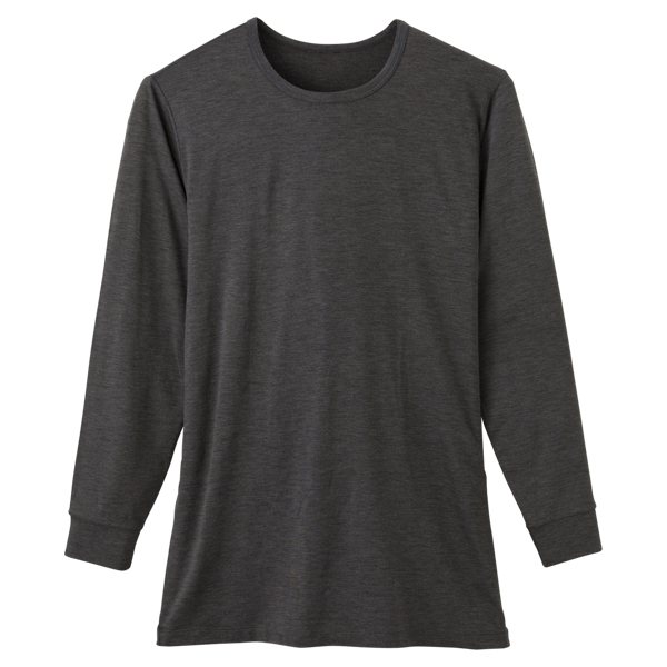 PEACE FIT Smooth FACT クルーネック(9分袖) 商品画像 (メイン)