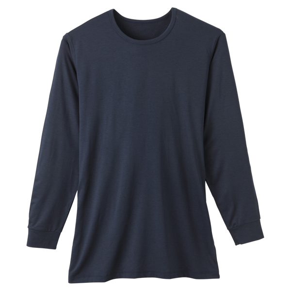 PEACE FIT Smooth FACT クルーネック(9分袖) 商品画像 (メイン)