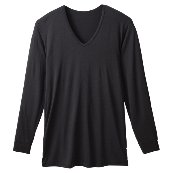 PEACE FIT Smooth FACT Vネック(9分袖) 商品画像 (メイン)