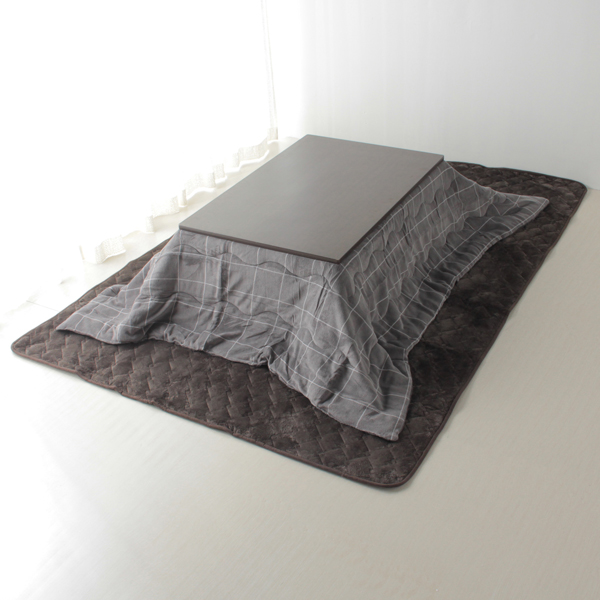 HOME COORDY ウインドーペイン長方形こたつ掛ふとん グレー 商品画像 (メイン)