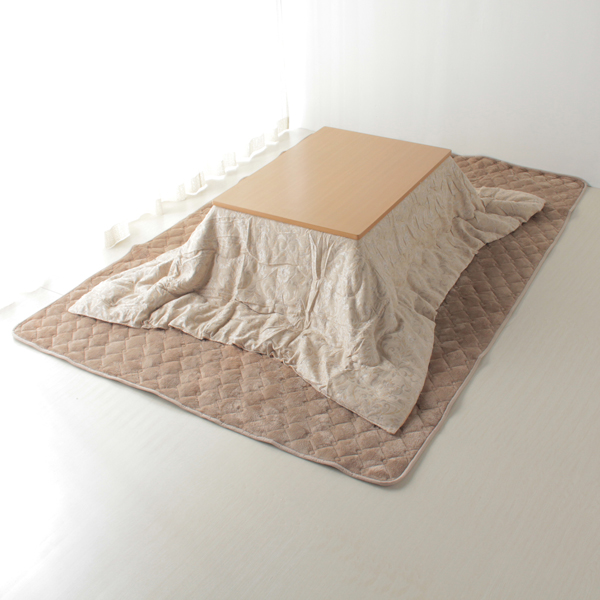 HOME COORDY オーナメント長方形こたつ掛ふとん ベージュ 商品画像 (メイン)