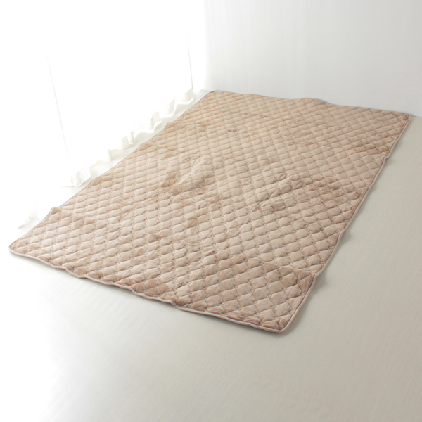 HOME COORDY 長方形大判こたつ敷ふとん ベージュ 商品画像 (メイン)