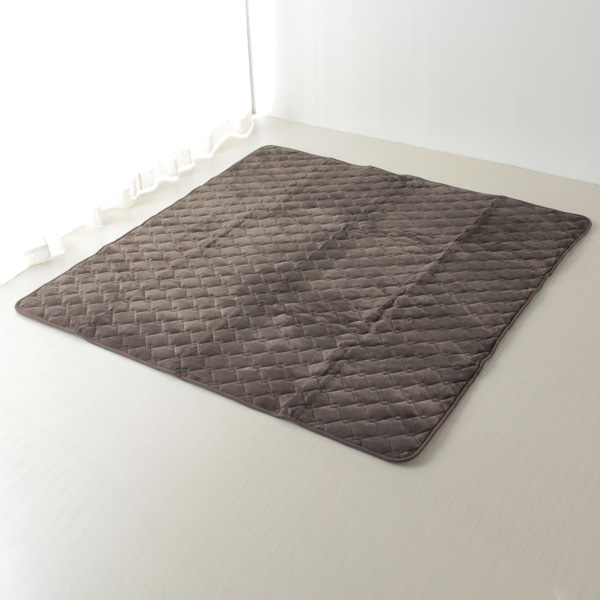 HOME COORDY 正方形こたつ敷ふとん ブラウン 商品画像 (メイン)
