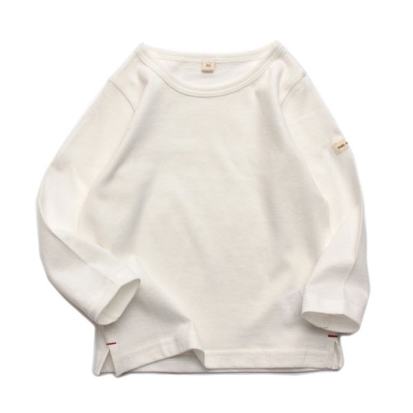 オーガニックコットン 無地長袖tシャツ イオンのプライベートブランド