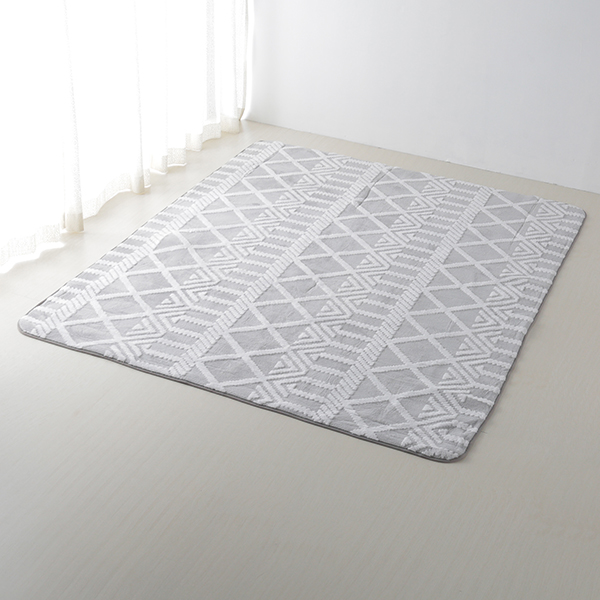 HOME COORDY ボアジャカードフロアラグ 商品画像 (メイン)