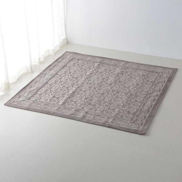 HOME COORDY シェニールジャカード織フロアラグ 商品画像 (メイン)