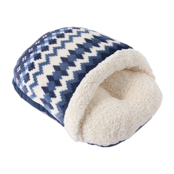 HOME COORDY 足ポカクッション ネイビー 商品画像 (メイン)