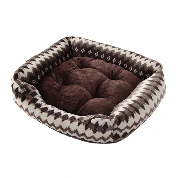 HOME COORDY ペットベッド(スクエア) ブラウン 商品画像 (メイン)