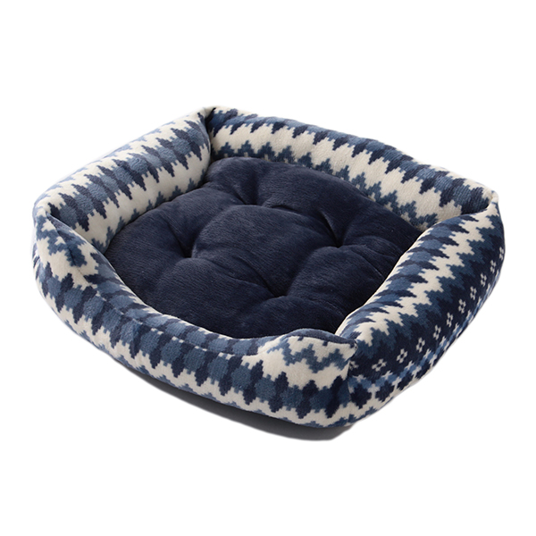 HOME COORDY ペットベッド(スクエア) ネイビー 商品画像 (メイン)