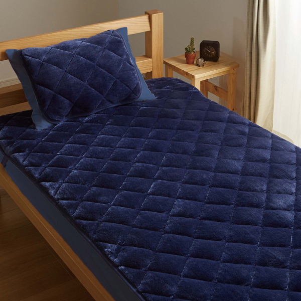 HOME COORDY 極細繊維無地敷パッド 商品画像 (メイン)