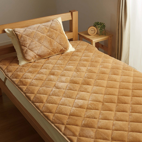 HOME COORDY 極細繊維無地敷パッド 商品画像 (メイン)