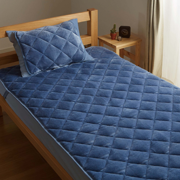 HOME COORDY 極細繊維無地敷パッド 商品画像 (メイン)