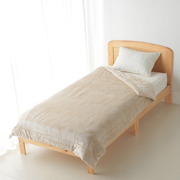 HOME COORDY 保湿ガーデン柄毛布 商品画像 (メイン)