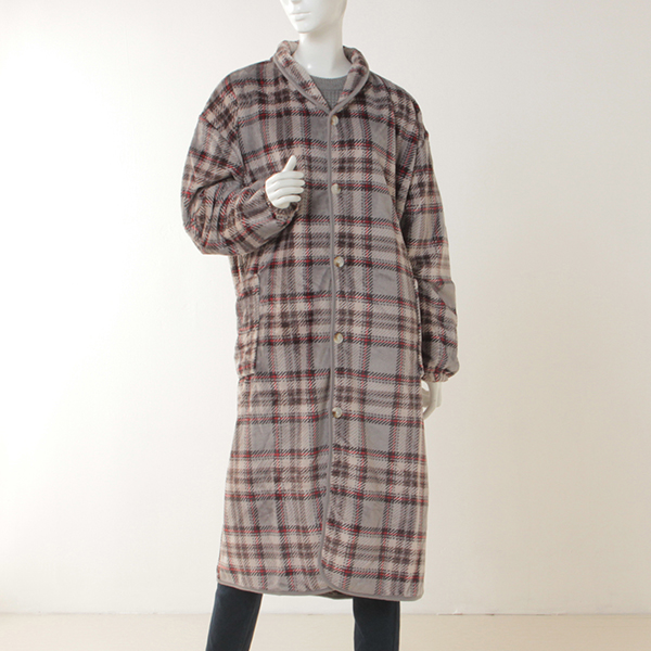 HOME COORDY ラージチェック柄着る毛布 商品画像 (メイン)