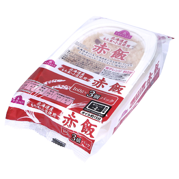 北海道産 水稲もち米 赤飯 イオンのプライベートブランド Topvalu トップバリュ イオンのプライベートブランド Topvalu トップバリュ