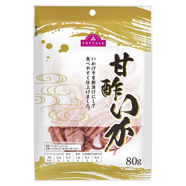 甘酢いか イオンのプライベートブランド Topvalu トップバリュ イオンのプライベートブランド Topvalu トップバリュ