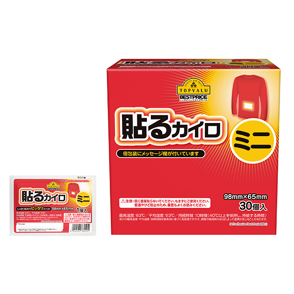 貼るカイロ ミニ 商品画像 (メイン)