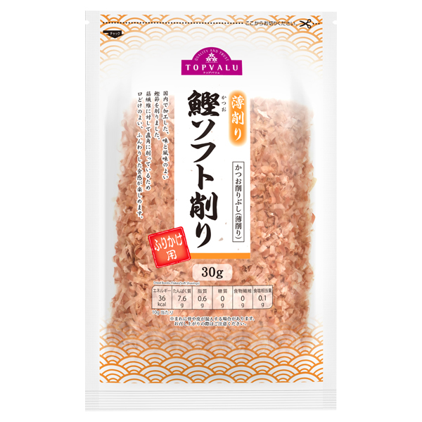 薄削り 鰹ソフト削り ふりかけ用 イオンのプライベートブランド Topvalu トップバリュ イオンのプライベートブランド Topvalu トップバリュ