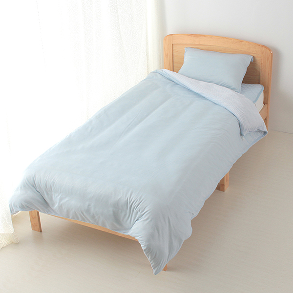 クール&ドライリバースブル掛ふとんカバー HOME COORDY 商品画像 (メイン)