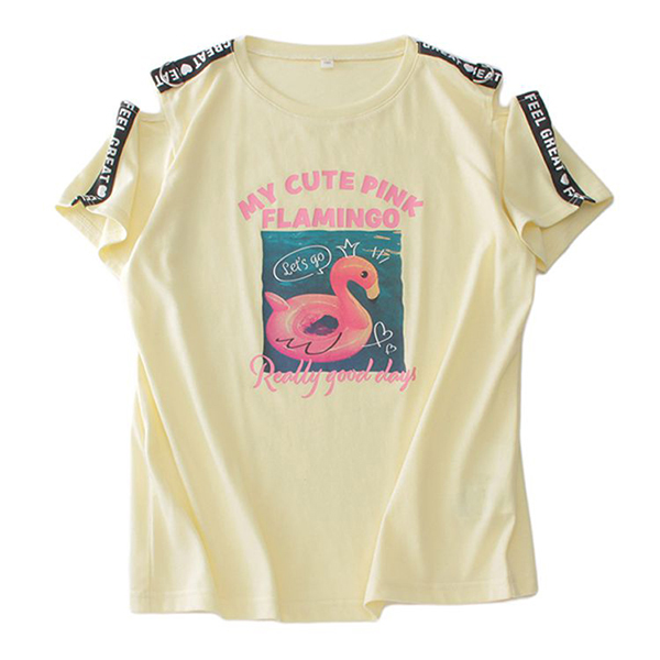 くーるっち 肩テープ付Tシャツ 商品画像 (メイン)