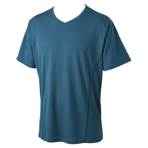 BODY SWITCH ハニカムメッシュ半袖VネックTシャツ 商品画像 (メイン)