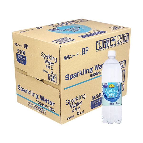 Sparklingwater炭酸水 イオンのプライベートブランド Topvalu トップバリュ イオンのプライベートブランド Topvalu トップバリュ