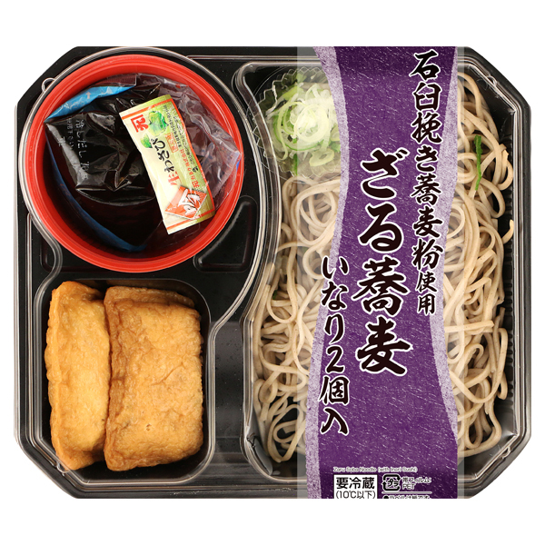 ざる蕎麦弁当 いなり イオンのプライベートブランド Topvalu トップバリュ イオンのプライベートブランド Topvalu トップバリュ