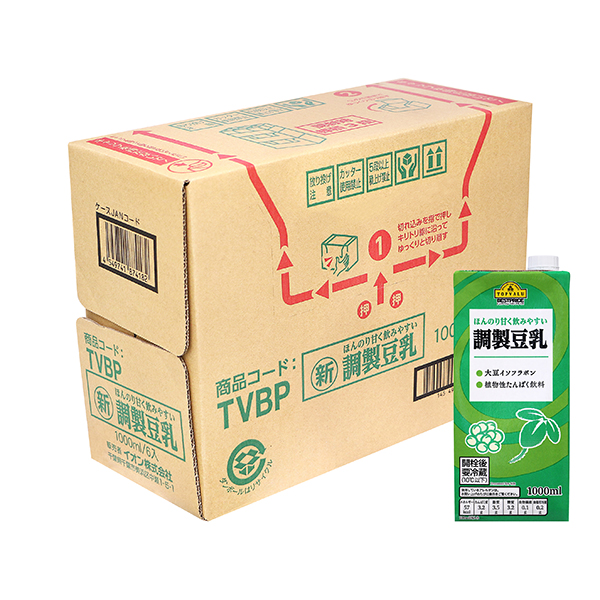 調製豆乳<ケース> 商品画像 (メイン)