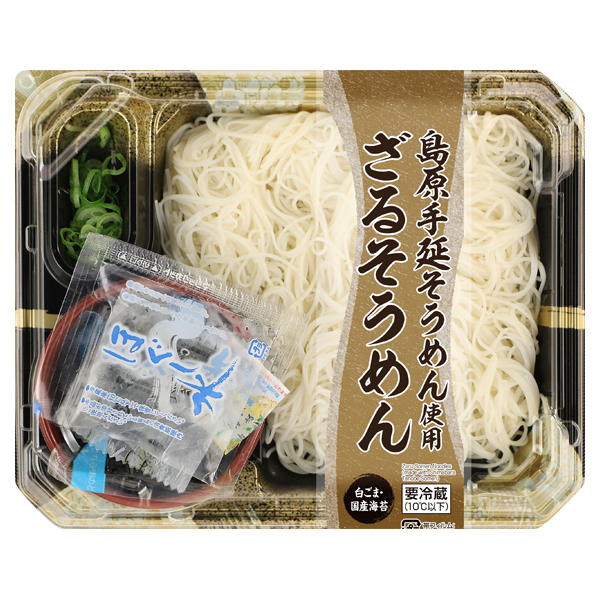 ざるそうめん 島原手延べ素麺 イオンのプライベートブランド Topvalu トップバリュ イオンのプライベートブランド Topvalu トップバリュ