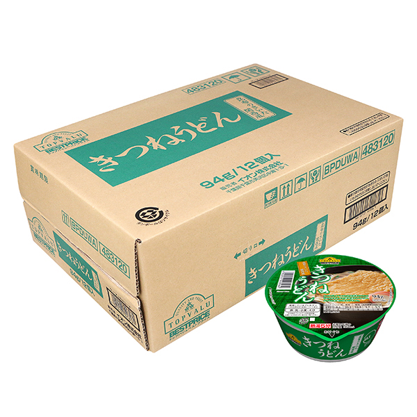 昆布のきいた関西風 きつねうどん 商品画像 (メイン)