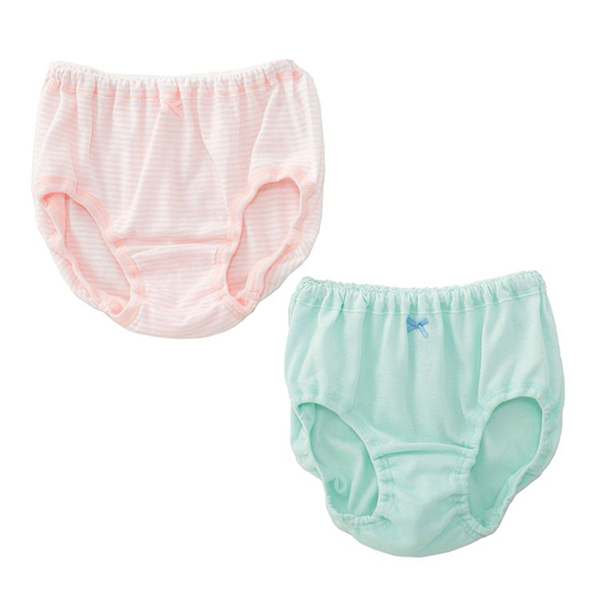 女児トドラーオーガニックショーツ 2枚組B 商品画像 (メイン)