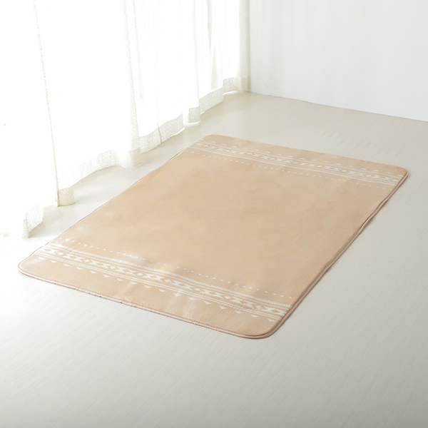 HOME COORDY HEAT プリントフロアラグ 商品画像 (メイン)