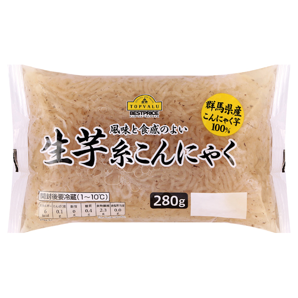 徳用生芋糸こんにゃく イオンのプライベートブランド Topvalu トップバリュ イオンのプライベートブランド Topvalu トップバリュ