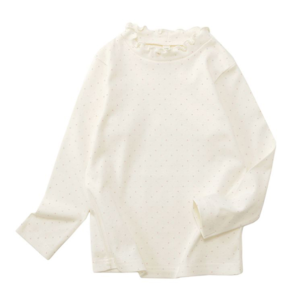 オーガニックコットン ハイネックTシャツ 商品画像 (メイン)
