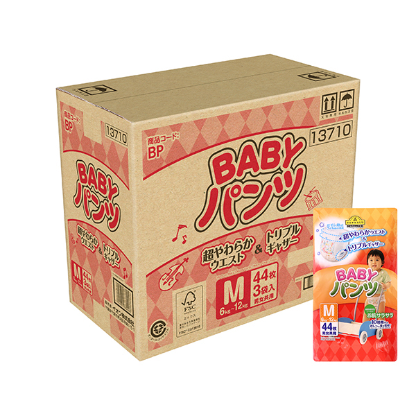 BABYパンツ M 男女共用-イオンのプライベートブランド TOPVALU(トップ 