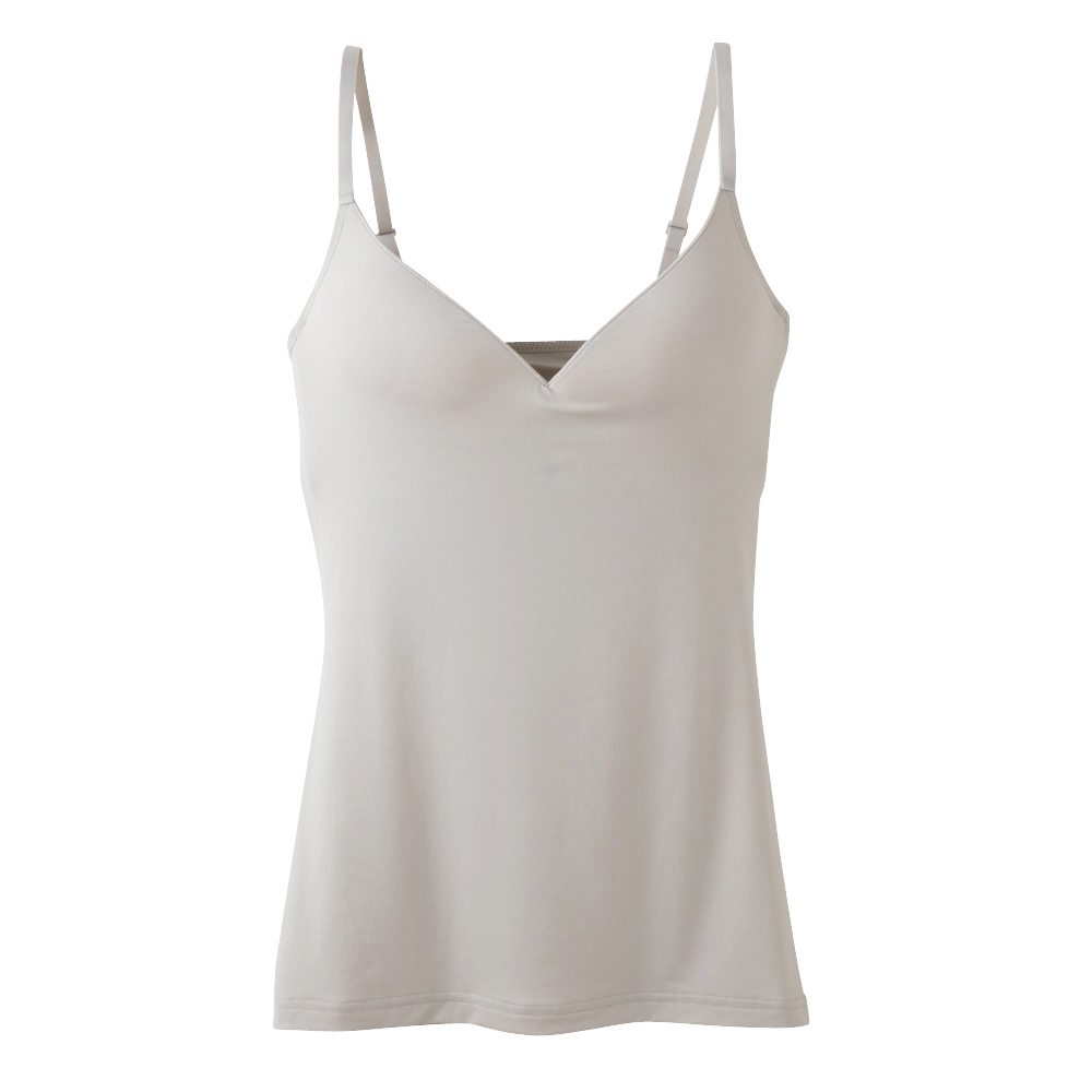 Peace Fit Silkyfact モールドカップ付vネックキャミソール イオンのプライベートブランド Topvalu トップバリュ イオンのプライベートブランド Topvalu トップバリュ