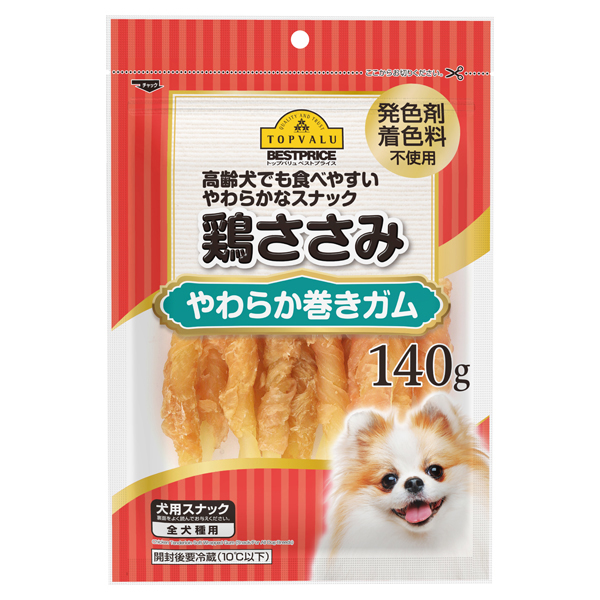 高齢犬でも食べやすい 鶏ささみ 超細切りソフト-イオンのプライベートブランド TOPVALU(トップバリュ) - イオンのプライベートブランド  TOPVALU(トップバリュ)