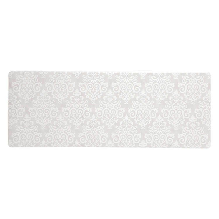 HOME COORDY 汚れがサッとふけるキッチンマット ダマスク 45×120cm 商品画像 (メイン)