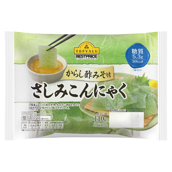 Sashimi Konnyaku Mustard Vinegared Miso 商品画像 (メイン)