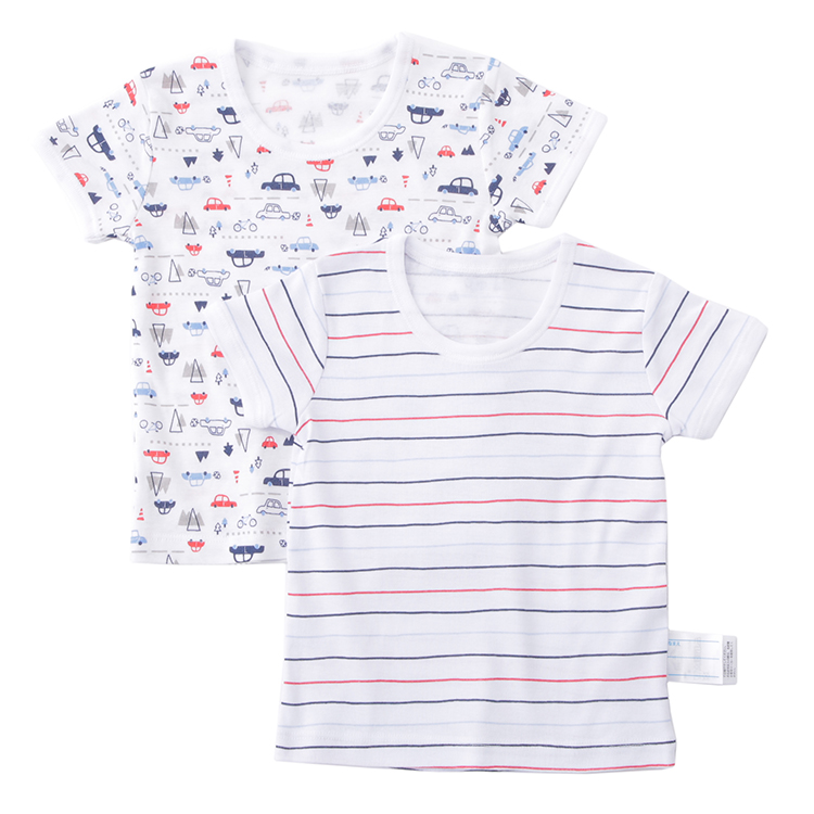 オーガニックコットンブレンド 半袖Tシャツ2枚組 商品画像 (メイン)
