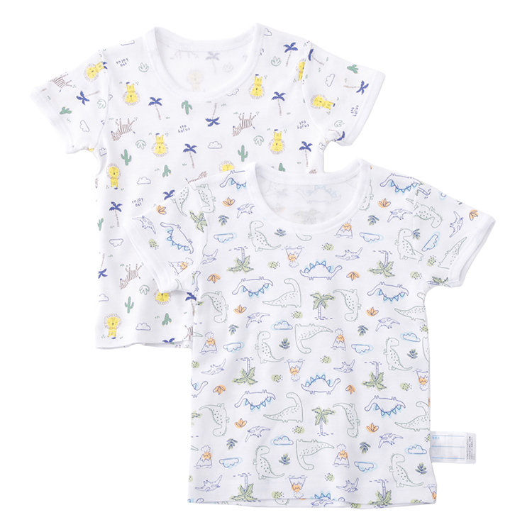 オーガニックコットンブレンド 半袖Tシャツ2枚組 商品画像 (メイン)