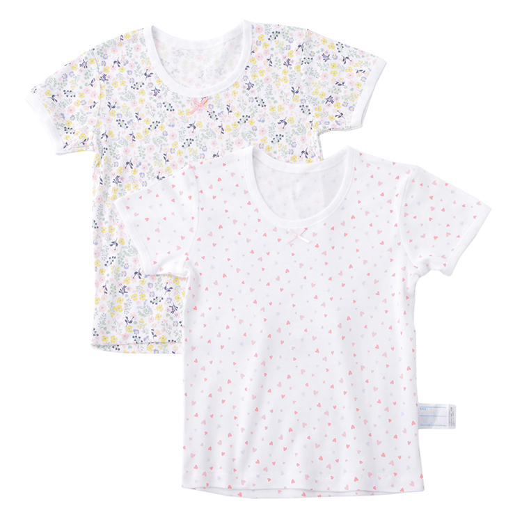 オーガニックコットンブレンド 半袖Tシャツ2枚組 商品画像 (メイン)