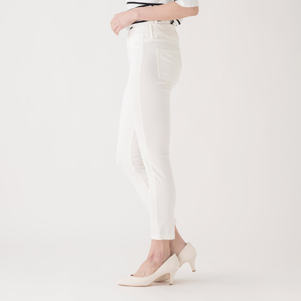 レギンスパンツ アンクル ストレッチ 接触冷感 Uv対策 イオンのプライベートブランド Topvalu トップバリュ イオンのプライベート ブランド Topvalu トップバリュ