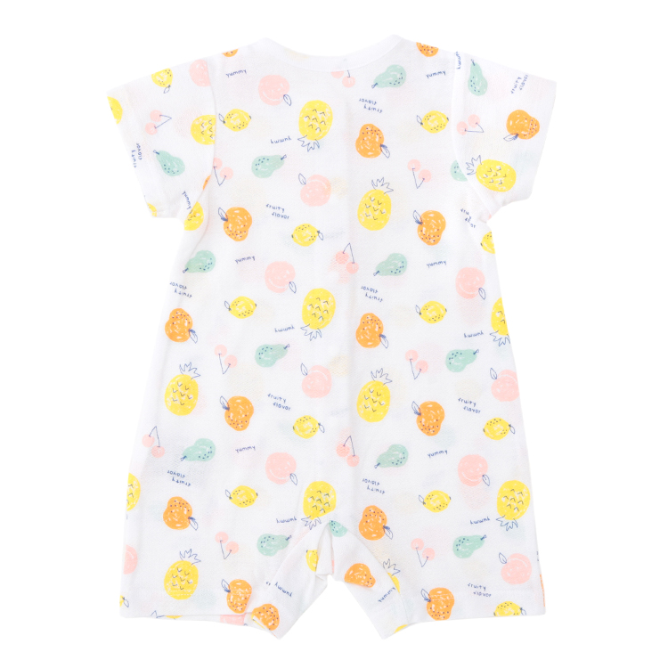 梨地 吸汗速乾 新生児プレオール フルーツ柄 イオンのプライベートブランド Topvalu トップバリュ イオンのプライベートブランド Topvalu トップバリュ