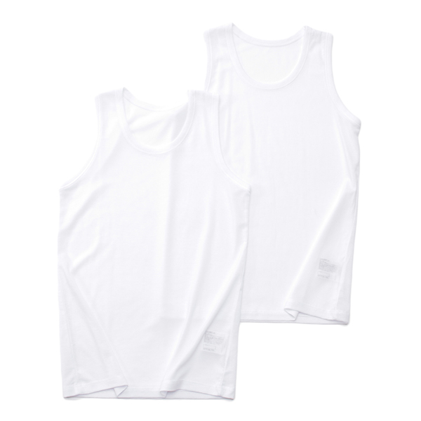 Peace Fit 男児風が通る涼感インナーランニング2枚組 強力抗菌 イオンのプライベートブランド Topvalu トップバリュ イオンのプライベートブランド Topvalu トップバリュ